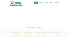 Desktop Screenshot of oakbiosciences.com